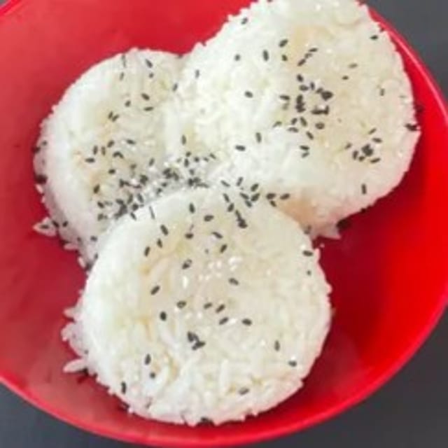 White Japanese Rice.