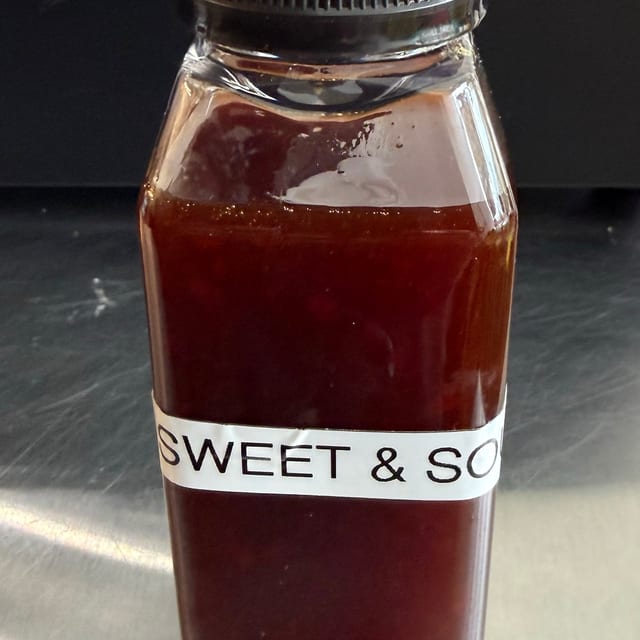 Sweet & Sour Sauce Bottle.