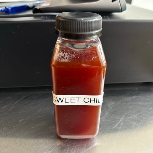 Sweet Chili Sauce Bottle.